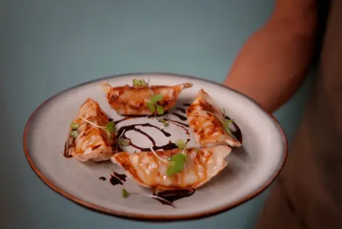 Chicken gyozas (4)