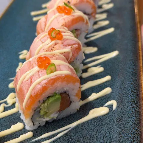 Sake tasting roll