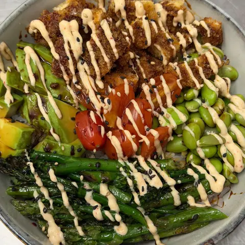 Teriyaki katsu bowl